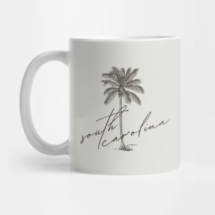 South Carolina Palm Tree Mug